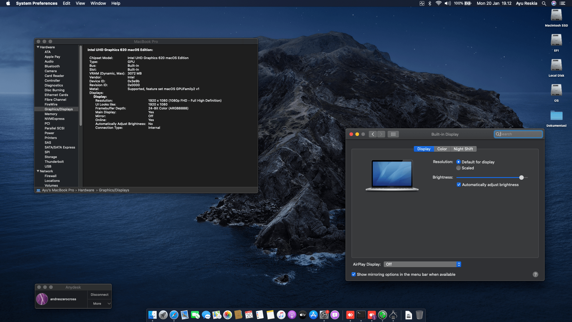Asus VivoBook X412FL [WhiskeyLake   Intel UHD 620   I2C] 8